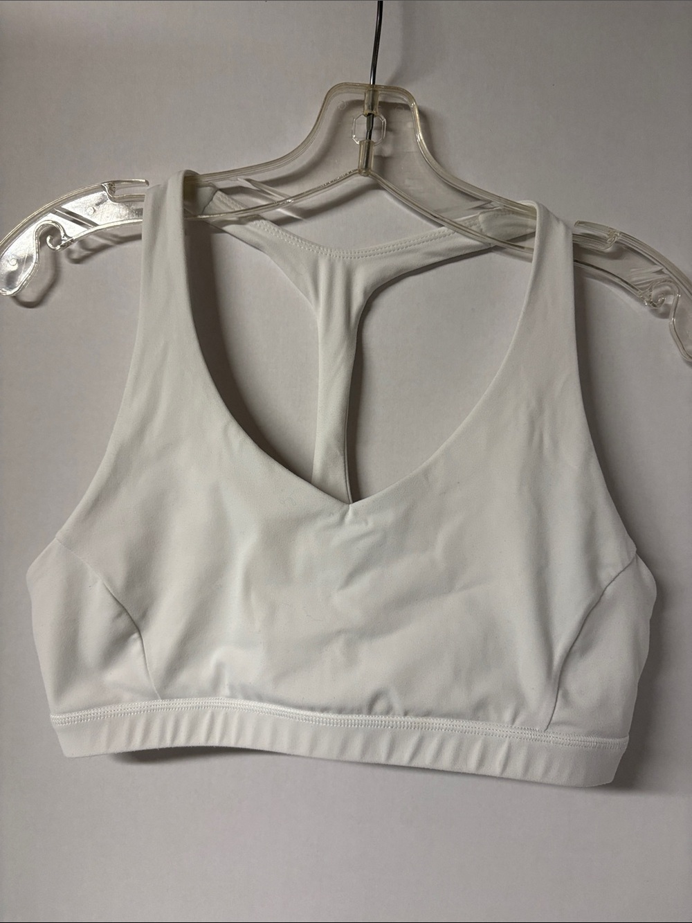 Seamless White Racerback Bralette - Women Intimates & Sleepwear